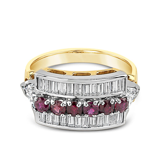 Color Gemstone Ring