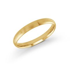 Carved Band (No Stones) in 18 Karat Yellow 3MM