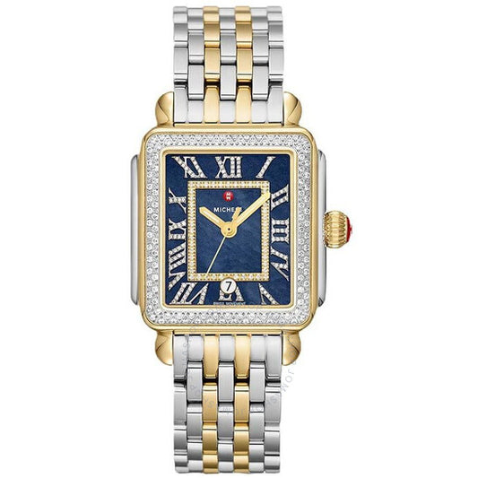 Michele Deco Madison Natural Diamond Fashion Timepiece with 0.80ctw Round Diamonds MWW06T000239