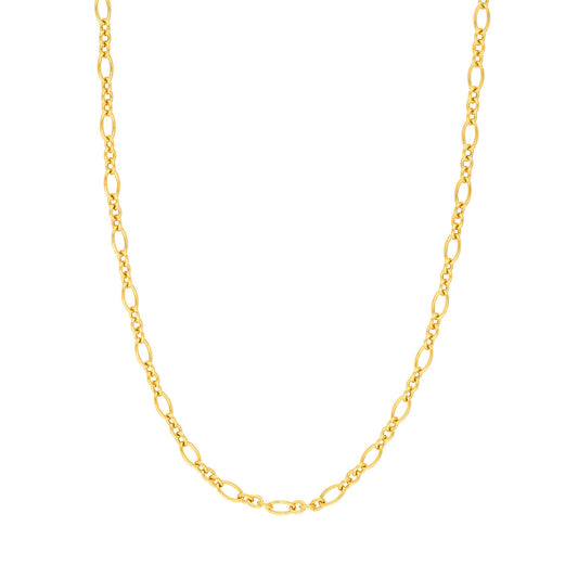 ReMARKable Designs Necklace (No Stones) in 14 Karat Yellow Gold