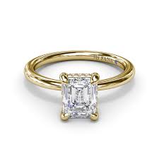 Solitaire Semi-Mount Engagement Ring