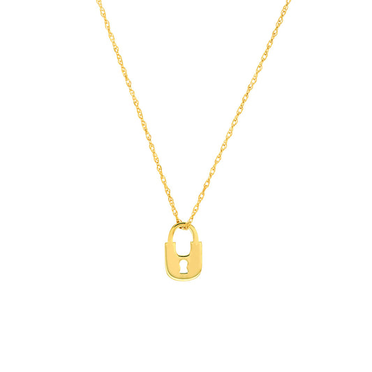 ReMARKable Designs Necklace (No Stones) in 14 Karat Yellow Gold