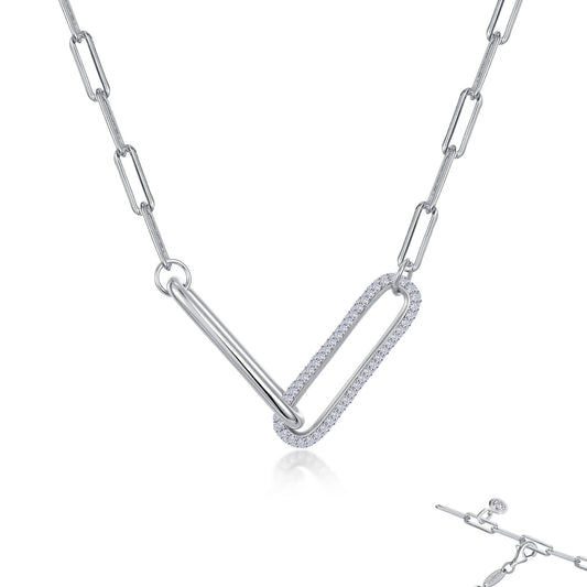 Simulated Diamond Necklace