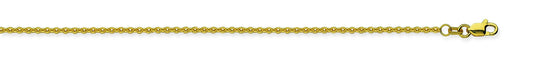 ReMARKable Designs Cable Link Chain in 14 Karat Yellow Gold, 16" 1.5mm