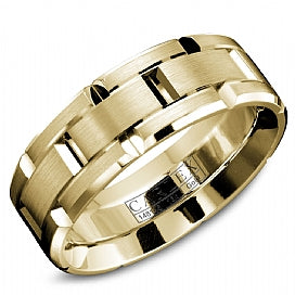 Ammara Stone Collection Carved Band (No Stones)