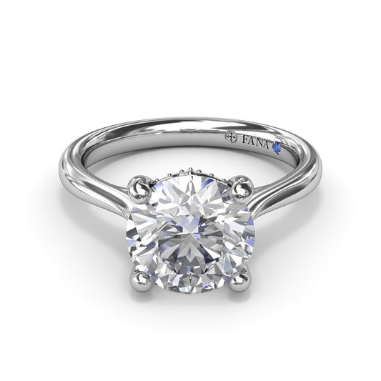 Solitaire Semi-Mount Engagement Ring