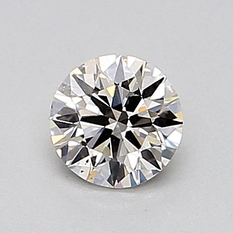 VDB Round Diamond, 0.30 Carat, Clarity: SI1, Color: J