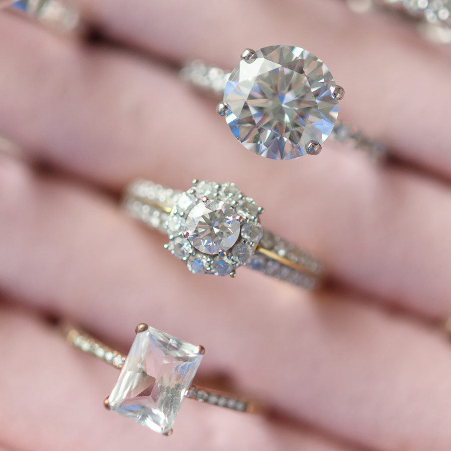 Antique engagement rings