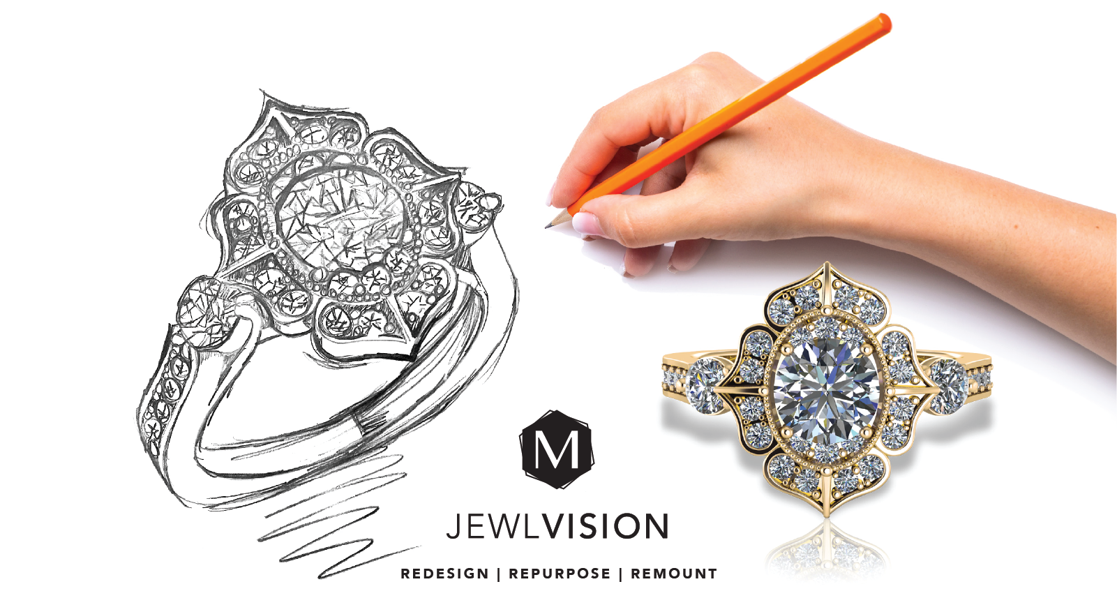 Jewlvision Redesign | Repurpose | Remount